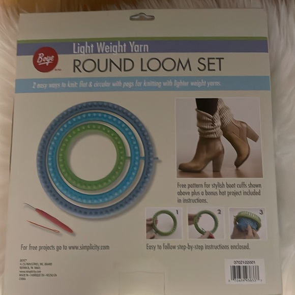 Round Loom Set 5 piece NEW - Picture 2 of 2